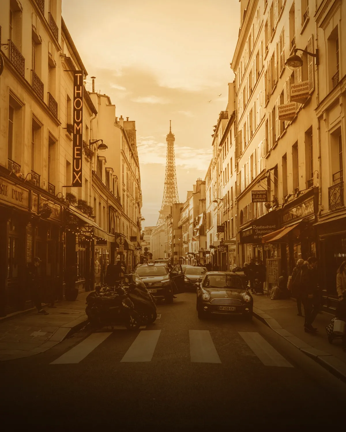 Paris coffee scene